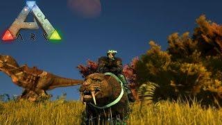 Ark Survival Evolved - SABER CAT HUNTING