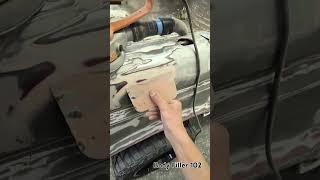 Bondo Cheat Code no.2 - fill small dents in one pass
