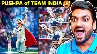 NITISH KUMAR REDDY PUSHPA and BAHUBALI CELEBRATION IND vs AUS 4th TEST Day 3 MEMES 