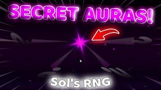 USING 300~ MAX LUCK POTIONS TO ROLL 3 NEW *SECRET* AURAS IN SOL'S RNG LIMBO UPDATE!!! (Eon 1.5)