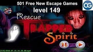 [Walkthrough] 501 Free New Escape Games level 149 - Rescue trapped spirit - Complete Game