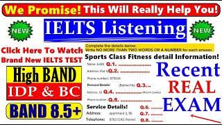 IELTS LISTENING PRACTICE TEST 2024 WITH ANSWERS | 03.11.2024