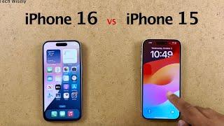 iPhone 16 vs iPhone  15 - Speed Performance Test