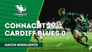 Connacht 29-0 Cardiff Blues | Match Highlights | Guinness PRO14