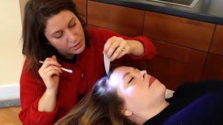 [ASMR] Face Mapping & Scalp Check on a Viewer *Unintentional Vibezz* White Noise, Relaxing