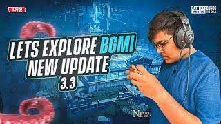 BGMI NEW UPDATE 3.3 IS HERE || BGMI LIVE #jerryislive #pubgmobile #pubg