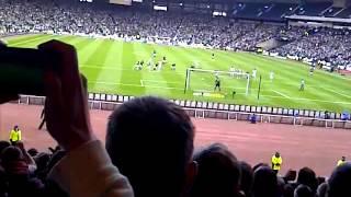 Hearts v Celtic - Craig Beattie penalty and celebrations