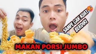 MUKBANG SEDERHANA TAPI NIKMAT LUAR BIASA || PORSI JUMBO bikin gk kuat 