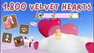 Turning in *1,800 VELVET HEARTS* + Earning All the Event Horses!  | Wild Horse Islands