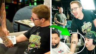 GETTING MY FIRST TATTOO!! (OpTic LOGO)