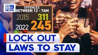 Alcoholic shots to be banned after 2am as Adelaide lock-out laws stays | 9 News Australia