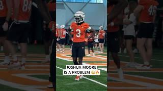 First look at freshman WR Joshua Moore  #shorts