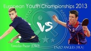 European Youth Championships 2013: Enzo Angles vs. Tomislav Pucar