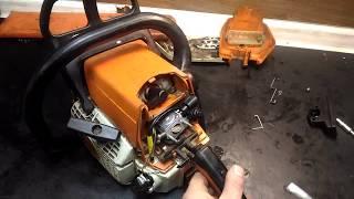Stihl ms250. Вернулась и настройка карбюратора