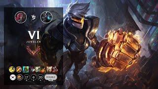 Vi Jungle vs Ekko - KR Grandmaster Patch 12.6