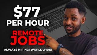 5 NEW WORK FROM HOME JOB COMPANIES ALWAYS HIRING! Worldwide!