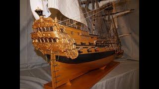 51. SHIP MODEL - ROYAL WILLIAM -1719. /1:48/. БАК