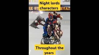 Night lords hqs that led my forces through years #horusheresy #warhammer #spacemarines