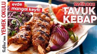 Evde Muhteşem Sebzeli Tavuk Kebap Tarifi | Mangala Gidemeyenlerin Evine Mangalı Getirdik! 