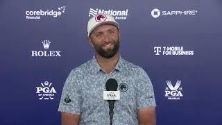 Jon Rahm - 2024 PGA Championship Practice Round Interview