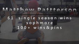 Matthew Patterson sophomore season highlights|138 MA class of 2026|