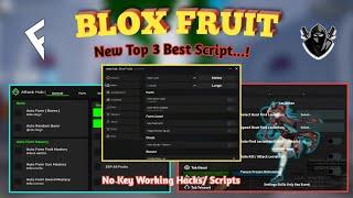 [Roblox] Blox Fruit Top 3 Best Script Available/ No Key & Showcase | Working On Delta, Fluxus & Vega