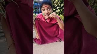 Kind baby eats skewered candy and funny ending #shorts