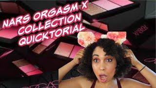 TIME LAPSE/QUICK MAKEUP TUTORIAL: NARS ORGASM X COLLECTION