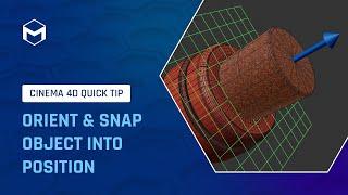 #C4DQuickTip 162: Orient and Snap Object into Position in Cinema 4D