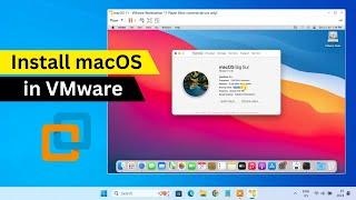 Install macOS in VMware on a Windows PC