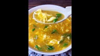 10 minute egg drop soup for anytime of the month~ 