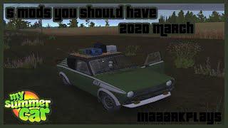 5 MODS YOU SHOULD HAVE - 2020 March - My Summer Car Tutorial