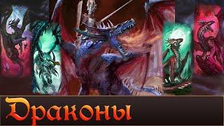 ДРАКОНЫ мира Warhmmer FB | Лор Total War Warhammer 3.