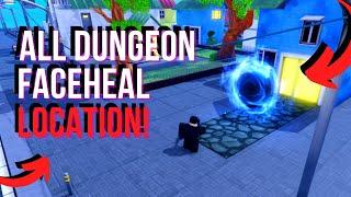 All Dungeon Locations In Faceheal Island | Arise Crossover (Roblox)