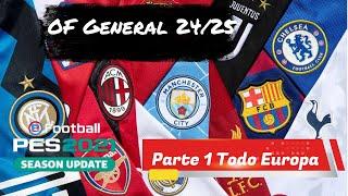 OPTION FILE GENERAL 24/25 PARTE 1 #pes2021 #pc #ps4 #ps5 #gratis