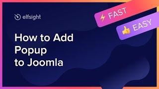 How to Add Popup Extension to Joomla