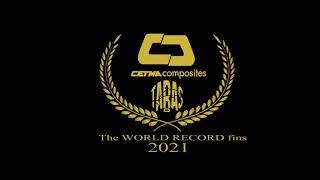 The world record fins 2021 TARAS [ cetma composites official ]