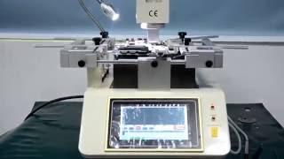 How to reballing PC mobile phone motherboard BGA soldering repair machine