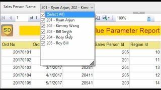 SSRS - Multivalue Parameter Report