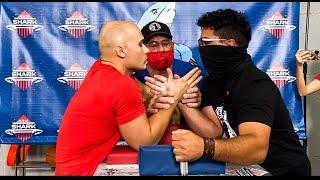 DENY MONTANA vs CRIS RODRIGUEZ ARM SHARK ARM WRESTLING #armwrestling #armfight