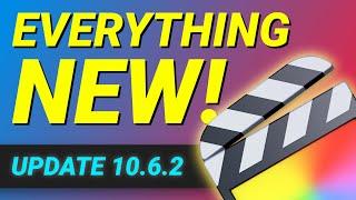 The BEST NEW Features In Final Cut Pro 10.6.2!