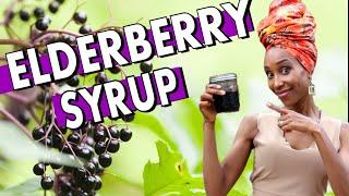 ELDERBERRY SYRUP RECIPE & healing success story! Elderberry syrup benefits: C-19 survivor testimony!