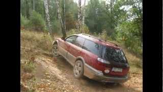 Subaru Outback 2,5AT 2002 vs. Outback 2,5 AWD 2007 vs. Mitsubishi , off road