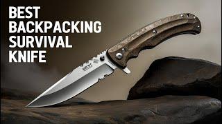 Best Backpacking Survival Knife - Top 5 Reviews in 2025