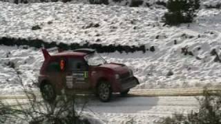Snowman Rally 2010 SS4 Andy Horne Spin