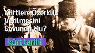 Mustafa Kemal, İzmit Basın Toplantısı’nda Kürtlere Özerklik Verilmesini Savundu Mu?