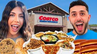 Eating EVERYTHING Off The Costco Food Court Menu