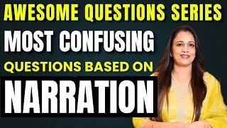 Most Confusing Questions Based on Narration | Direct & Indirect Speech  | English With Rani ma'am