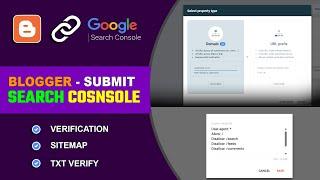 ️How To Submit Blogger Website In Google Search Console | Google Search Console Setup 2024