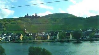 Moselle River views, from the train (the Koblenz to Treis-Karden, Germany route)